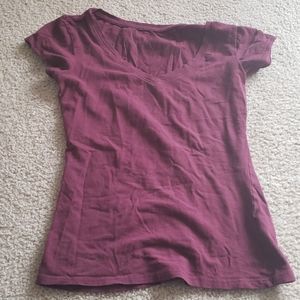 Maroon v neck